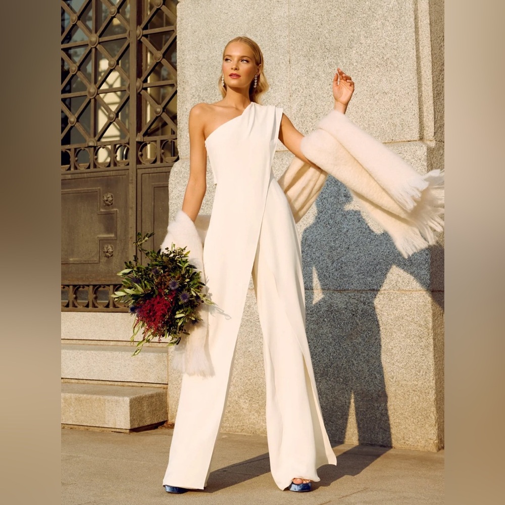 NWT Lady Pipa Sera White Jumpsuit XS